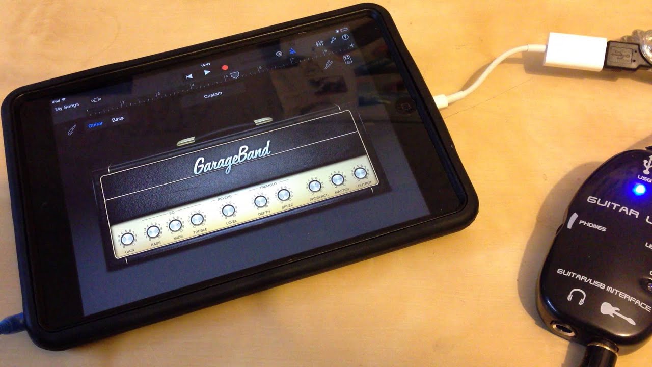 How To Connect Guitar To Garageband Ipad